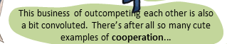 Sociality, cooperation