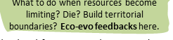 Resource dynamics