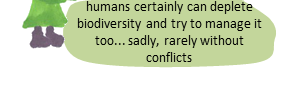 Humans trying to behave nice (sustainably?)